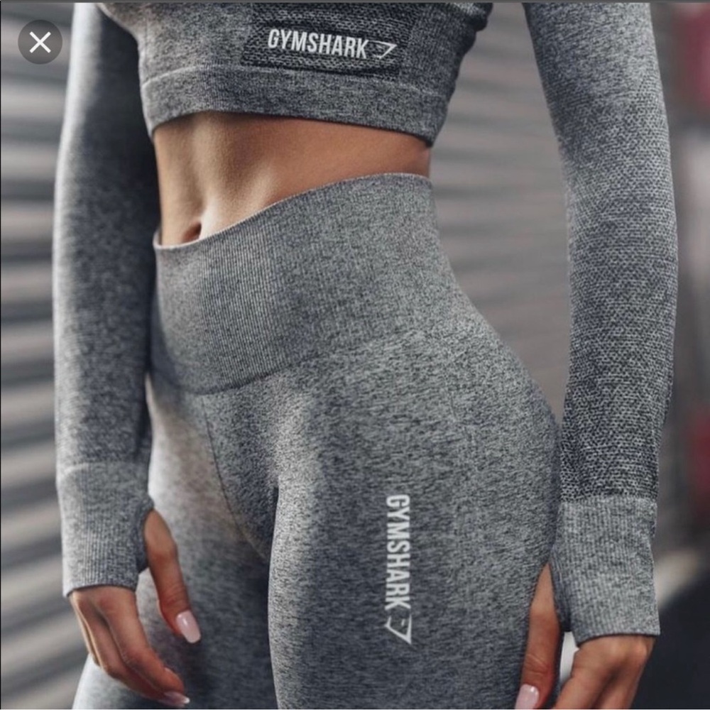 Gymshark Set Ombre Gray Seamless size M